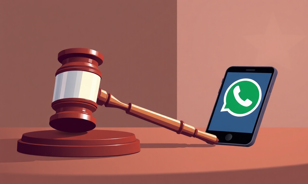 Texas AG sues Meta over claims that WhatsApp doesn't provide end-to-end encryption key concepts illustration