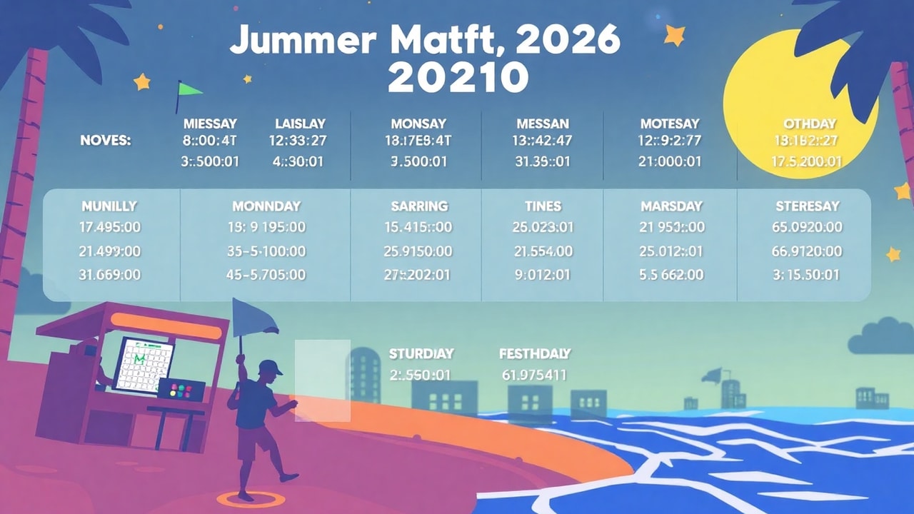 SGF 2026 schedule: All Summer Game Fest event dates and times concepts illustration