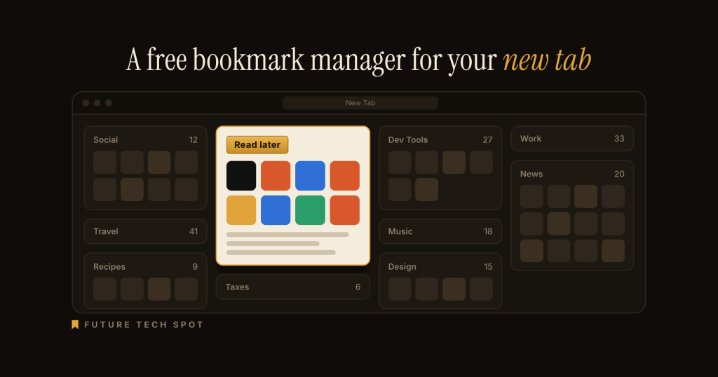 Bookmarks But Better turns your Chrome new tab into a bookmark manager, with the Read later list front and center