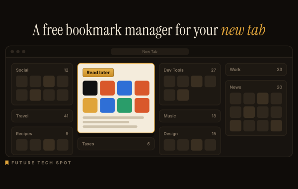 Bookmarks But Better turns your Chrome new tab into a bookmark manager, with the Read later list front and center